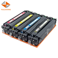 Kartrid Toner Printer FULUXIANG Kompatibel CF410A CF411A CF412A CF413A untuk HP LaserJet Pro M452nw/452dn/452dw/452fnw