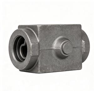 Raccord coudé en fonte de qualité industrielle, composant de plomberie robuste fabriqué par moulage en sable, service personnalisé - Product Image 4