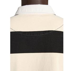 Camiseta de Rugby Personalizada de Alta Calidad para Hombre, Camiseta Polo de Manga Larga con Rayas Extra Grandes para Hombre - Product Image 5