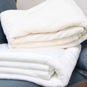 Faleirong rắn san hô màu trắng lông cừu Chăn dệt kim Ga Trải Giường & Ngủ trưa sofa Bìa đồng bằng Yoga sinh viên ký túc xá để sử dụng nhà - Product Image 2