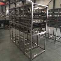 Séchoir industriel d'épices à micro-ondes Séchoir à tunnel en acier inoxydable pour la fabrication de restaurants de poudre de piment