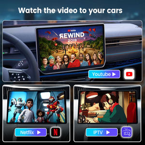 2G + 32GB ma thuật Carplay hộp <span class=keywords><strong>USB</strong></span> dongle đài phát thanh <span class=keywords><strong>Android</strong></span> 13 với Youtube Netflix Google cửa hàng không dây <span class=keywords><strong>Android</strong></span> tự động Carplay ai hộp - Product Image 2