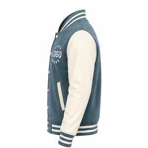 High Quality Custom Varsity <b>Jacket</b> <b>Men</b> Custom Color Long Sleeve Customizable Style Button Front Logo Winter Wear <b>Men</b> Varsity - Product Image 3