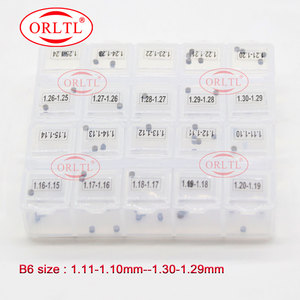 1,10mm-1,30mm <span class=keywords><strong>B6</strong></span> Injektor Unter leg scheiben Unter leg scheiben Diesel-Einspritzventil-Unter leg scheiben Kits Überholung Piezo G4 Einspritz ventil Einstell scheibe <span class=keywords><strong>B6</strong></span> - Product Image 6
