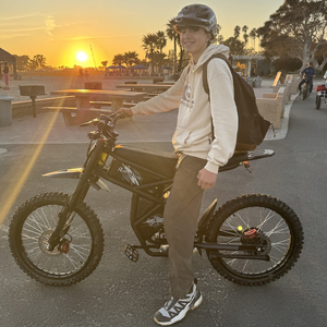 Ridingtimes GT73 All Terrain 25 Tire Bike Fat Tire Bike 2000W 30-50Km/h Dirt Bike - Product Image 2