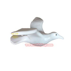 Statua di Gabbiano in Resina con Illuminazione, Design Personalizzato per Giardino e Paesaggio Esterno - Product Image 4