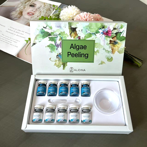 Sérum anti-âge biologique, éponge <span class=keywords><strong>d</strong></span>'algues exfoliante, ensemble de soins de la peau du visage pour l'élimination de l'acné, éclaircissement, réparation des taches et marques du visage - Product Image 4