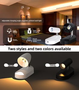 Spotlights <strong>Indoor</strong> <strong>with</strong> Remote 2000mAh Rechargeable Battery Plant Spotlight Wireless up <strong>Lighting</strong> 3CCT LED Picture Accent <strong>Lighting</strong> - Product Image 6