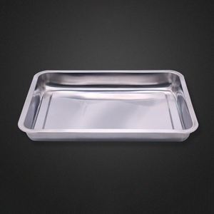 Plats à pâtisserie en acier inoxydable 304, plateau de cuisson, plateau de service pour buffet alimentaire, plat à pâtisserie rectangulaire, plateaux de four pour boulangerie - Product Image 5