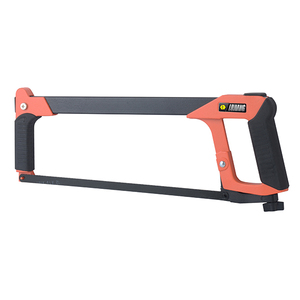 Outils de quincaillerie, lame de <span class=keywords><strong>scie</strong></span> à métaux en aluminium avec poignée en TPR, cadre de lame de <span class=keywords><strong>scie</strong></span> à main de 12 pouces pour la coupe - Product Image 1