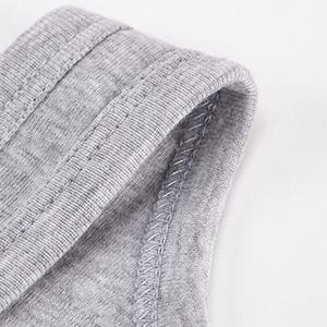 Débardeur de sport décontracté pour homme 100 % coton tricoté, écologique, anti-boulochage, respirant, 240g - Product Image 6