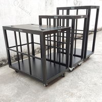 Adam Hall Midi 5 Mini 3 2CH 3CH 4CH 5 CHANNEL protecteur de roulette en métal garde-câble rampe transport chariot chariot chariot