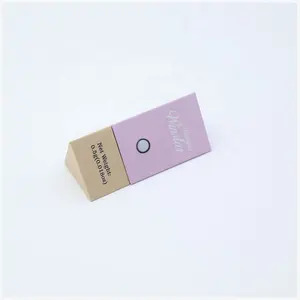 Cartuccia attraente per imballaggio triangolare scatola regalo di piccole dimensioni confezione cartuccia