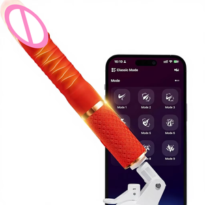 Machine sexuelle intelligente 4 en 1, contrôle par application - Gode automatique à poussée 180 °   9 modes de vibration rotatifs 42 ° Chauffage C, autonomie de 40 <span class=keywords><strong>minutes</strong></span>, B2B - Product Image 1