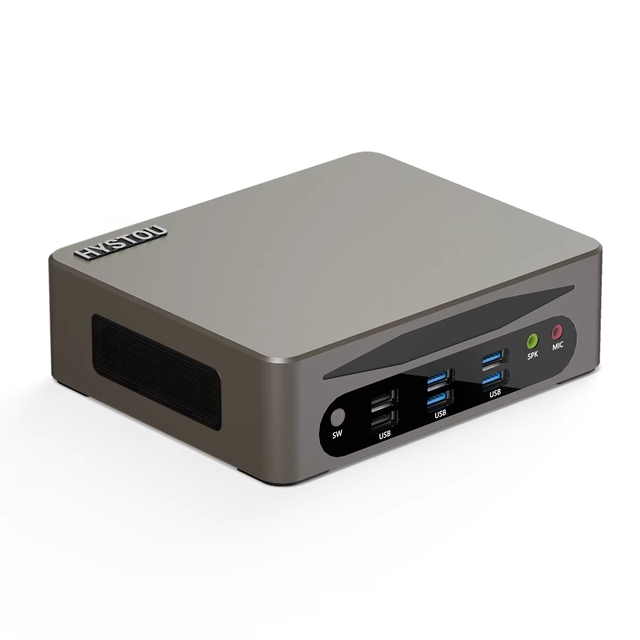 M9 Ultra-Compact Business Mini PC - Intel I5-1235U (12th Gen), Dual 2.5G LAN, Triple Display Output, DDR5 Memory, VESA Mountable