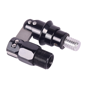 Connecteur d'assemblage pour matériel <span class=keywords><strong>de</strong></span> pêche, raccord d'angle double, connecteur pour épuisette, raccords pour tubes <span class=keywords><strong>en</strong></span> acier, connecteur pour épuisette <span class=keywords><strong>de</strong></span> pêche - Product Image 6