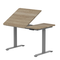 Bureau motorisé à hauteur réglable Table élévatrice électrique Table élévatrice à double moteur Table de peinture à angle réglable