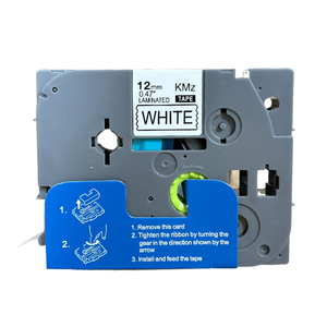 Cinta adhesiva fuerte KAIMA de 12mm para impresora <span class=keywords><strong>Brother</strong></span>, cinta de etiquetas de 12mm, cinta de etiquetas de, TZ611 - Product Image 1