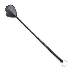 Fouet en cuir, jouet sexuel, fouet SM en forme de main pour femme adulte, approvisionnement direct en magasin, fouet en cuir, paume noire. - Product Image 4