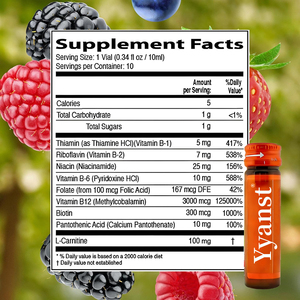 High quality PRIVATE LABEL <b>vitamin</b> B12 Aids in red blood cell formation Supports mood balance Oral <b>liquid</b> - Product Image 6