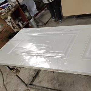 Puerta de madera MDF de papel de Peine de miel comercial con tamaño personalizado - Product Image 1