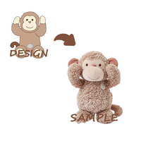 Porte-clés personnalisé en peluche ultra douce avec rembourrage en polyester et coton PP, accessoire de couette OEM