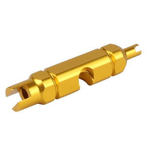 Outil de retrait du noyau de valve de vélo en alliage d'aluminium, 50mm, rouge, pour vélos de route - Product Image 3
