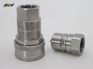 HANSEN <span class=keywords><strong>PARKER</strong></span> accoppiamento a sgancio rapido idraulico SS 304 1/2 ''NPT ISO 7241-B - Product Image 4