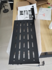 Mesa de almacenamiento trasera para Jeep Wrangler JK, estante de carga plegable montado en la puerta trasera - Product Image 3