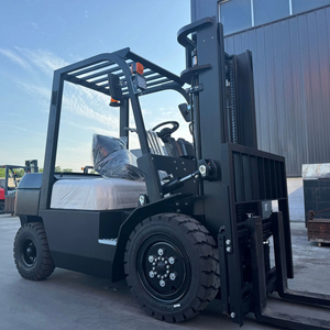 Pabrik gudang pertanian CE EPA 6000 pon 4 roda Forklift Diesel 2,5 ton 3ton 4ton 5ton Forklift dengan pergeseran samping - Product Image 2