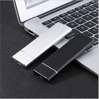 SSD Eksternal Mini M.2 2TB Baru dengan Casing ABS 2.5" 5400 RPM 201-300Mb/s Baca 15-20Mb/s Tulis untuk Aplikasi Desktop