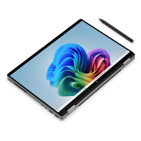 Ordinateur portable professionnel H&P Omnibook 360 X 14 pouces avec écran tactile OLED 2,8K 120Hz, processeur Ultra 7 358H ou Ultra 9 388H, 32 Go de RAM, SSD 1 To et stylet