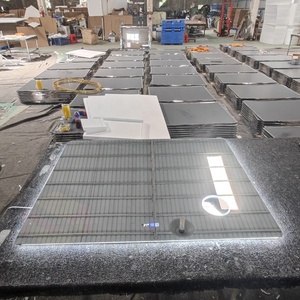 Gương Trang Điểm Kích Thước Lớn Toàn Bộ Bóng Đèn Led Tầng Gương Trang Điểm Vanity - Product Image 6