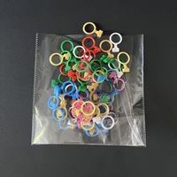 Emballage en plastique transparent pour bijoux, cosmétiques, vêtements, avec impression personnalisée du logo, fournisseur OEM, cellophane OPP, boucles d'oreilles, lunettes