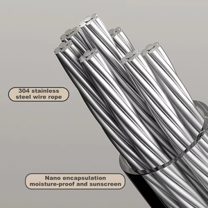 Tendedero Retráctil de Acero Inoxidable al por Mayor, Tendedero Plegable Ahorrador de Espacio, Tendedero Extraíble para Uso Doméstico - Product Image 5