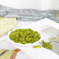 MD25 Bon Prix Temps libre en vrac Collations Doux Chinois Séché Vert Raisin Pour La Nourriture
