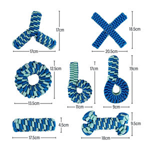 C4P sıcak satmak mavi köpek çiğnemek oyuncak dayanıklı inşaat çiğnemek dayanıklı %  savlo sıkı polipropilen elyaf elyaf yapılmış - Product Image 4