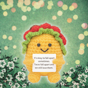 ตุ๊กตาสัตว์การ์ตูนน่ารัก พลังบวก ตลกขบขัน  แบบนูนลาย  ขนาดเล็ก  ทำมือ  ถักนิตติ้ง  เป็นมิตรกับสิ่งแวดล้อม  ของขวัญคริสต์มาสสำหรับเด็ก - Product Image 3