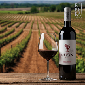 Vino Tinto HIZAN Roble, Añejado en Roble, D.O., Hecho en España Vino de Mesa Español <span class=keywords><strong>Ribera</strong></span> <span class=keywords><strong>Del</strong></span> <span class=keywords><strong>Duero</strong></span> 750ml - Product Image 5