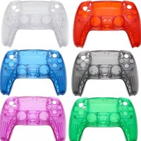 Ensemble de coque complète de couverture de boîtier rigide transparent Offre Spéciale pour contrôleurs de jeu PS5 pièces de rechange de coque de boîtier