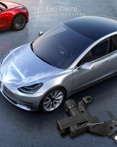 Serrure à fermeture en douceur électrique pour <span class=keywords><strong>Tesla</strong></span> Model 3/ <span class=keywords><strong>Y</strong></span> couvercle d'aspiration de coffre avant automatique nouvel état accessoires de voiture - Product Image 3