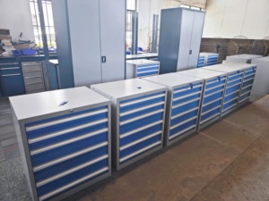 Rockben 6 Ngăn Kéo Trung Tâm Khóa 30''w Bolt Tủ Hội Thảo Đồ Nội Thất Công Nghiệp Ngực Của Ngăn Kéo Cho Hội Thảo - Product Image 2