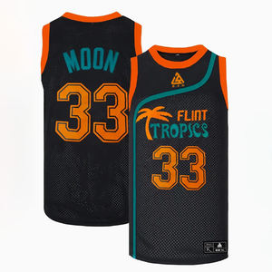 Nieuwe Stijl Custom Omkeerbaar Basketbal Jersey Borduurwerk Ademend Unisex Basketbal Uniform Ontwerp Plus Size Sneldrogend - Product Image 1