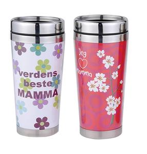 Tasse à café en plastique à double paroi de 20oz avec logo personnalisé, gobelet à eau réutilisable sans BPA pour cadeaux d'affaires, tasse - Product Image 2