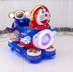 Máquina de Juegos Infantiles Operada con Monedas, Thunder Aircraft, Coche Eléctrico Balancín con MP3 - Product Image 5