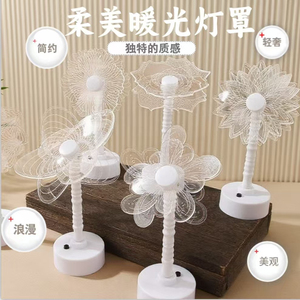 โคมไฟตั้งโต๊ะ LED ทรงดอกไม้ลวดลายทองคำทันสมัย ควบคุมด้วยระบบสัมผัส Wi-Fi แสงวอร์มไวท์ โคมอะคริลิคทรงโดม ขั้วหลอด E26 ใช้ไฟ AC ปกป้องสายตา ตกแต่งโต๊ะทำงาน - Product Image 2