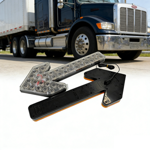Prix d'usine, clignotant étanche, signalisation routière, lumière LED à flèche pour véhicules de chantier, économique - Product Image 1