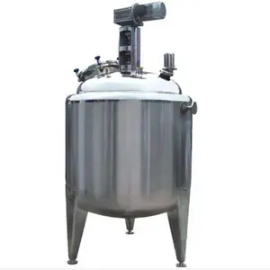 Factory direct sales easy return customized sanitary Stainless steel agitator milk tank Yogurt wine fermentation tank for milk