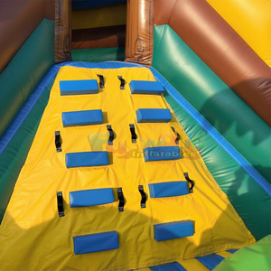 Aufblasbare hupfburg commercial jurassic funpark inflatable <b>bounce</b> house and slide combo playground for toddler - Product Image 5