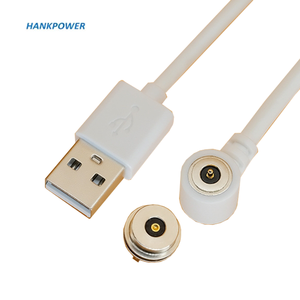 Tùy chỉnh hình tròn 8 mét đường kính thu nhỏ POGO pin 2 pin nối từ mặc thiết bị từ tính USB phí Cáp - Product Image 4